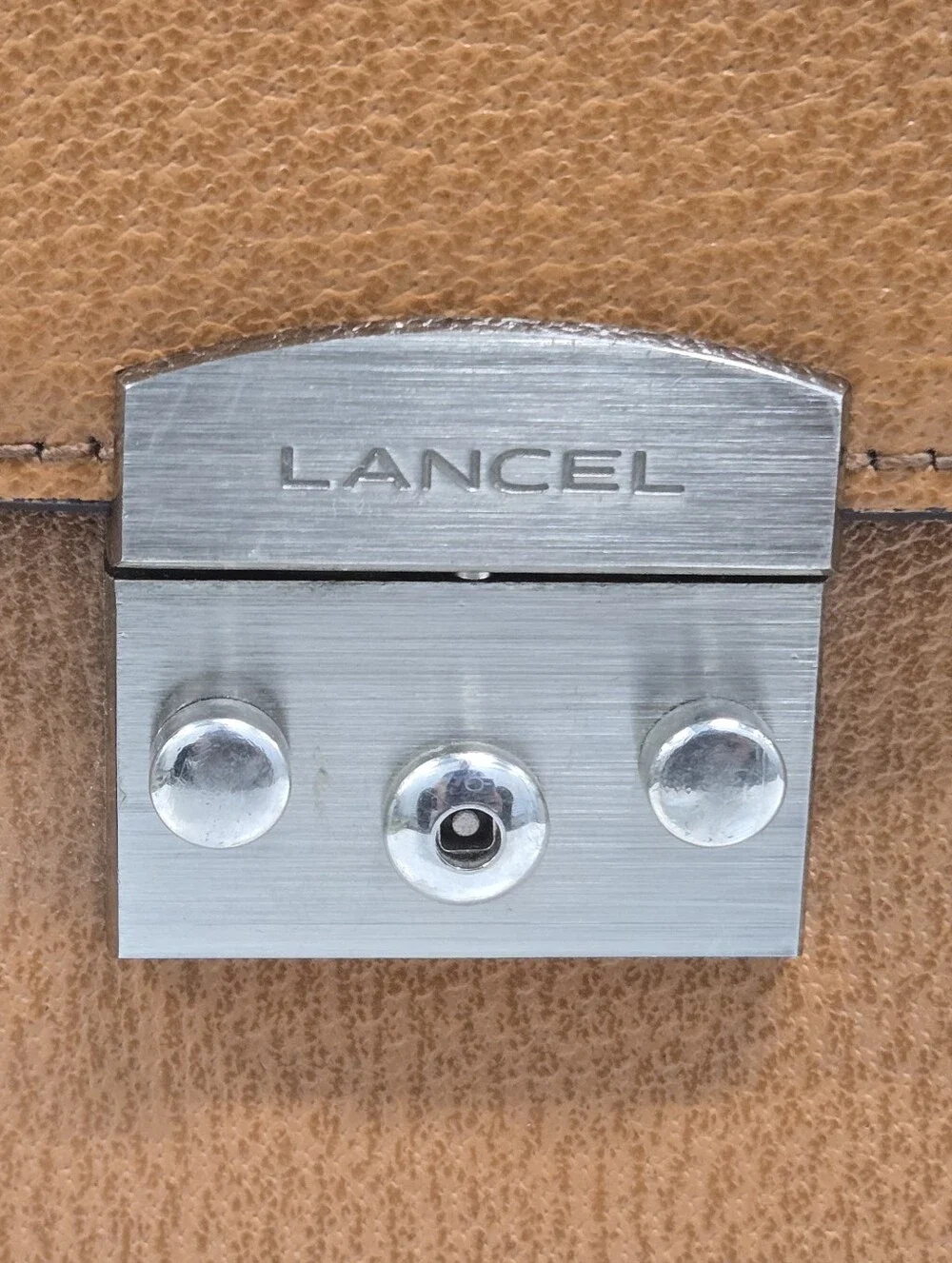 Lancel Made In ITALY Leather  Briefcase Excellent